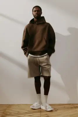 Short de sport Loose Fit DryMove™ - Beige — photo 1