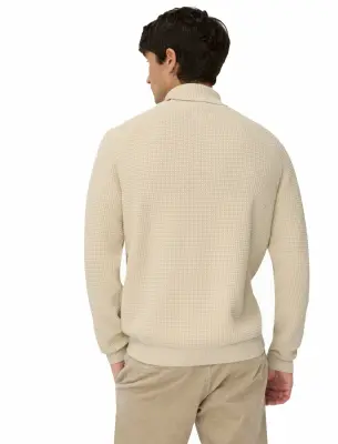 CAMEL ACTIVE PULL COL ROULE Ecru — photo 3