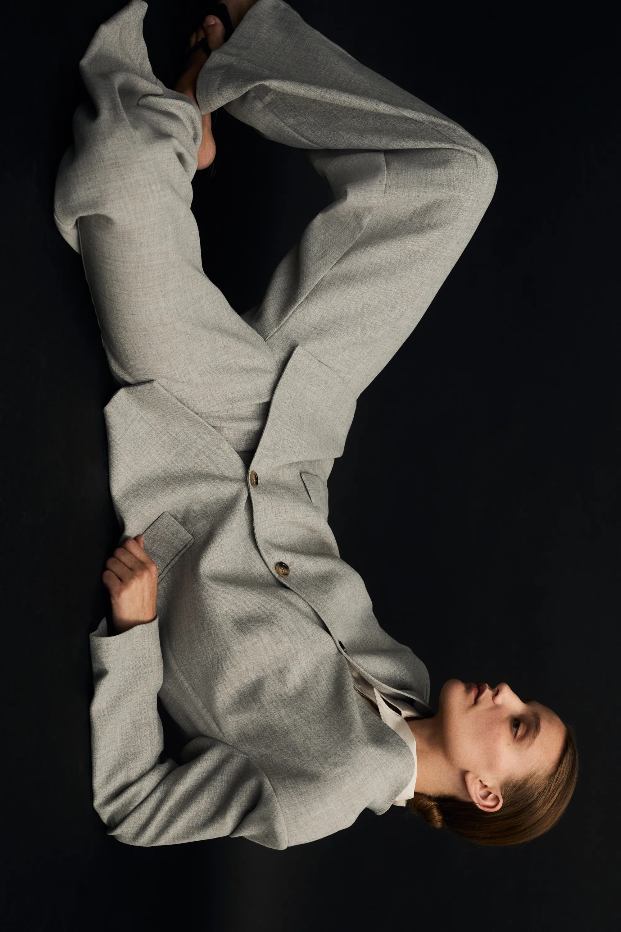 Pantalon évasé - Beige