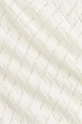 Robe de plage en maille pointelle - Blanc — photo 4