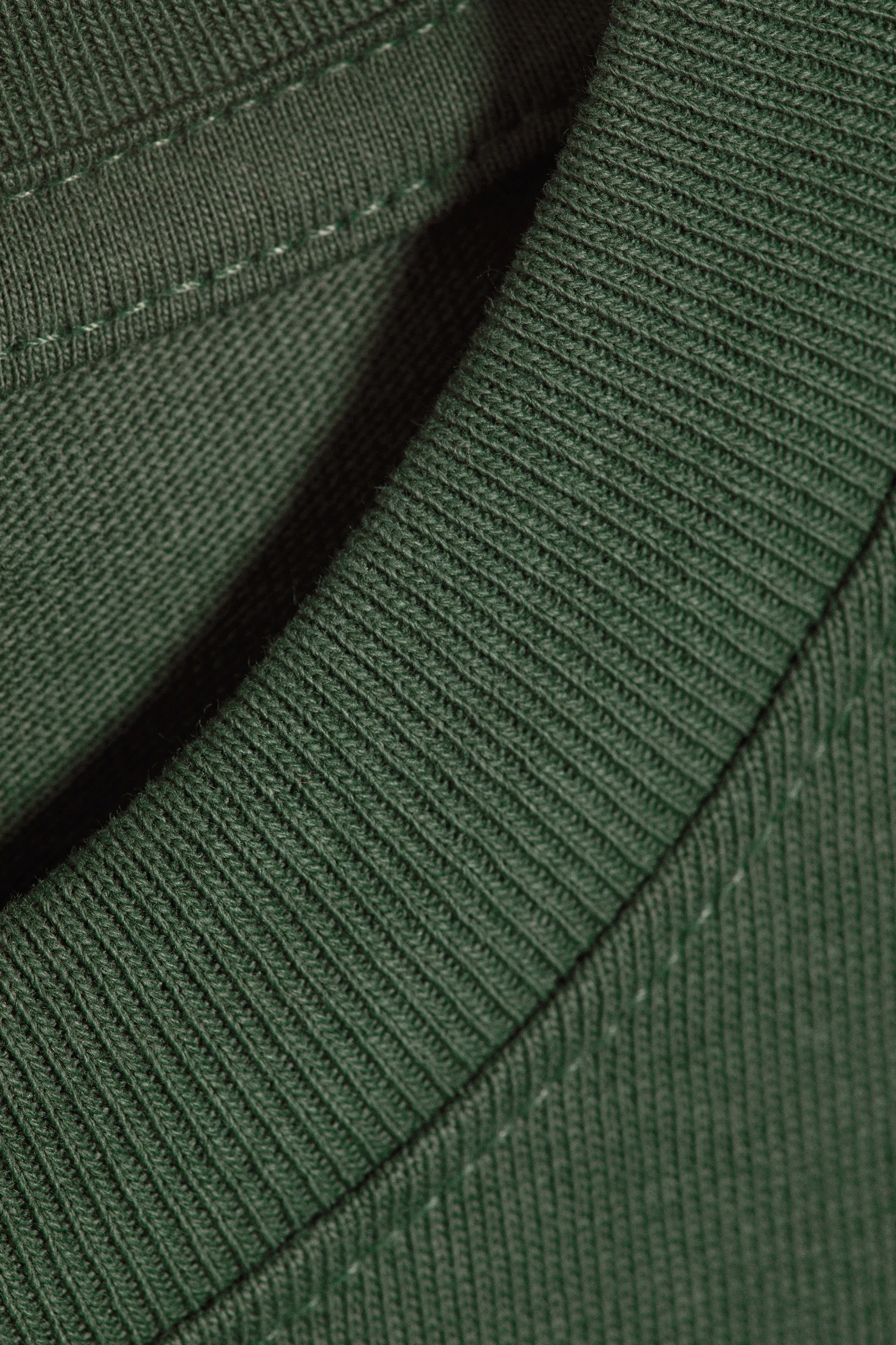 T-SHIRT COUPE DÉCONTRACTÉE - Vert foncé
