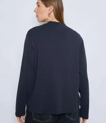 Tee Flora Navy — photo 3