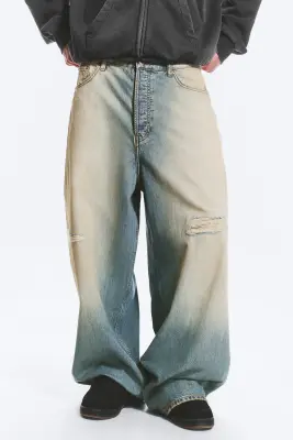 VOID JEAN BAGGY TAILLE BASSE - Honey Blue - Bleu moyen — photo 2