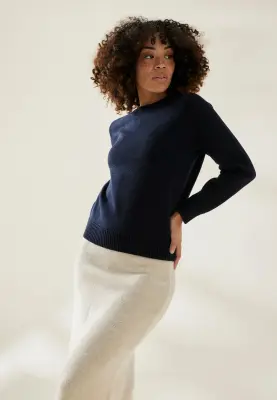 Le pull classique - Bleu électrique — photo 2
