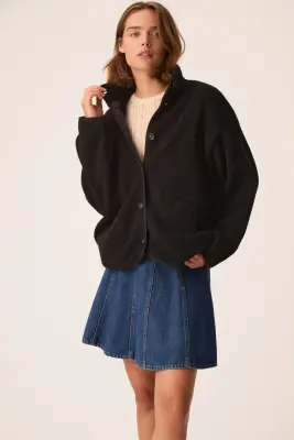 Veste Maille Zlavina Noir — photo 5