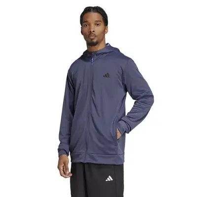 ADIDAS VESTE ZIPPE CAMO Anthracite — photo 1