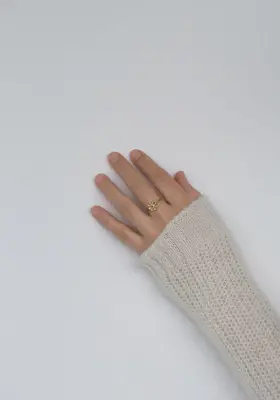 BAGUE LOUIZA - Or rose 18 carats — photo 4