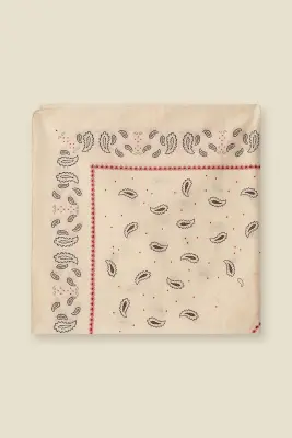 Foulard Nypette Paisley Sable — photo 1