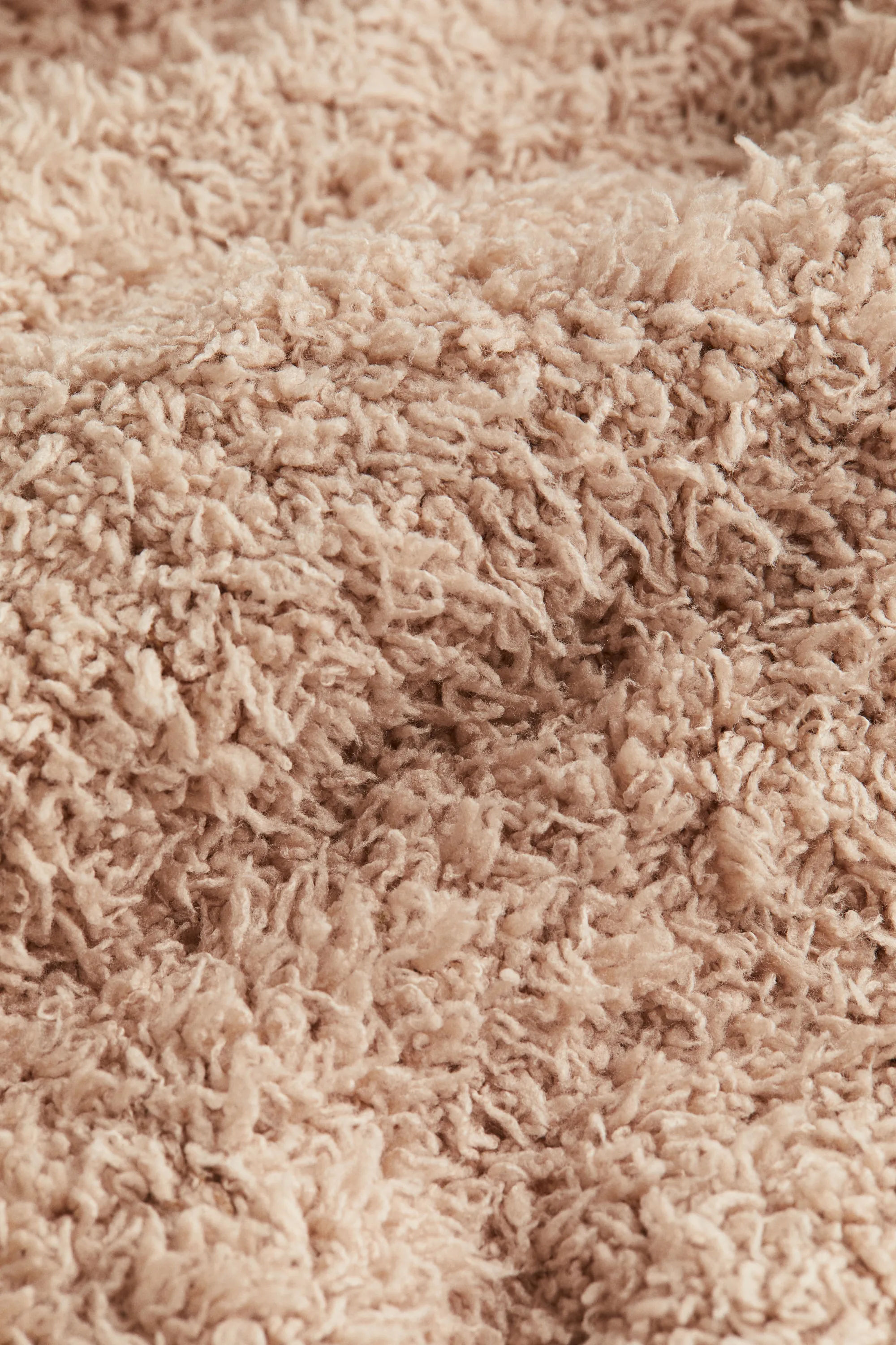 Top en maille duveteuse - Beige