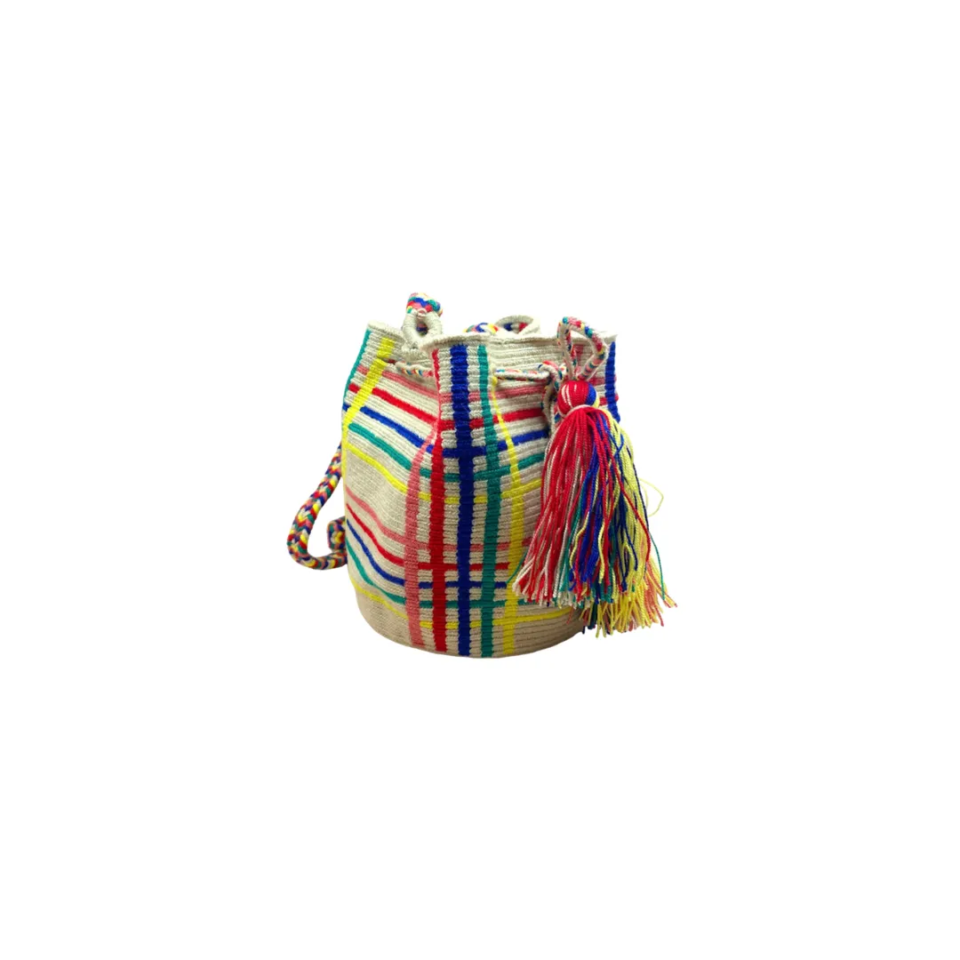 Sac Blanc & Multicolore  - Sélection Joée