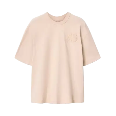 ALLSAINTS Insignia Short Sleeve Cotton T-Shirt Crystal Pink — photo 1