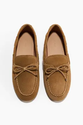 Chaussures de pont - Beige foncé — photo 2