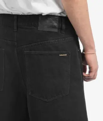 Short volcom billow denim 22 – black — photo 3