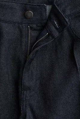 Jean avec plis - Bleu denim foncé — photo 2