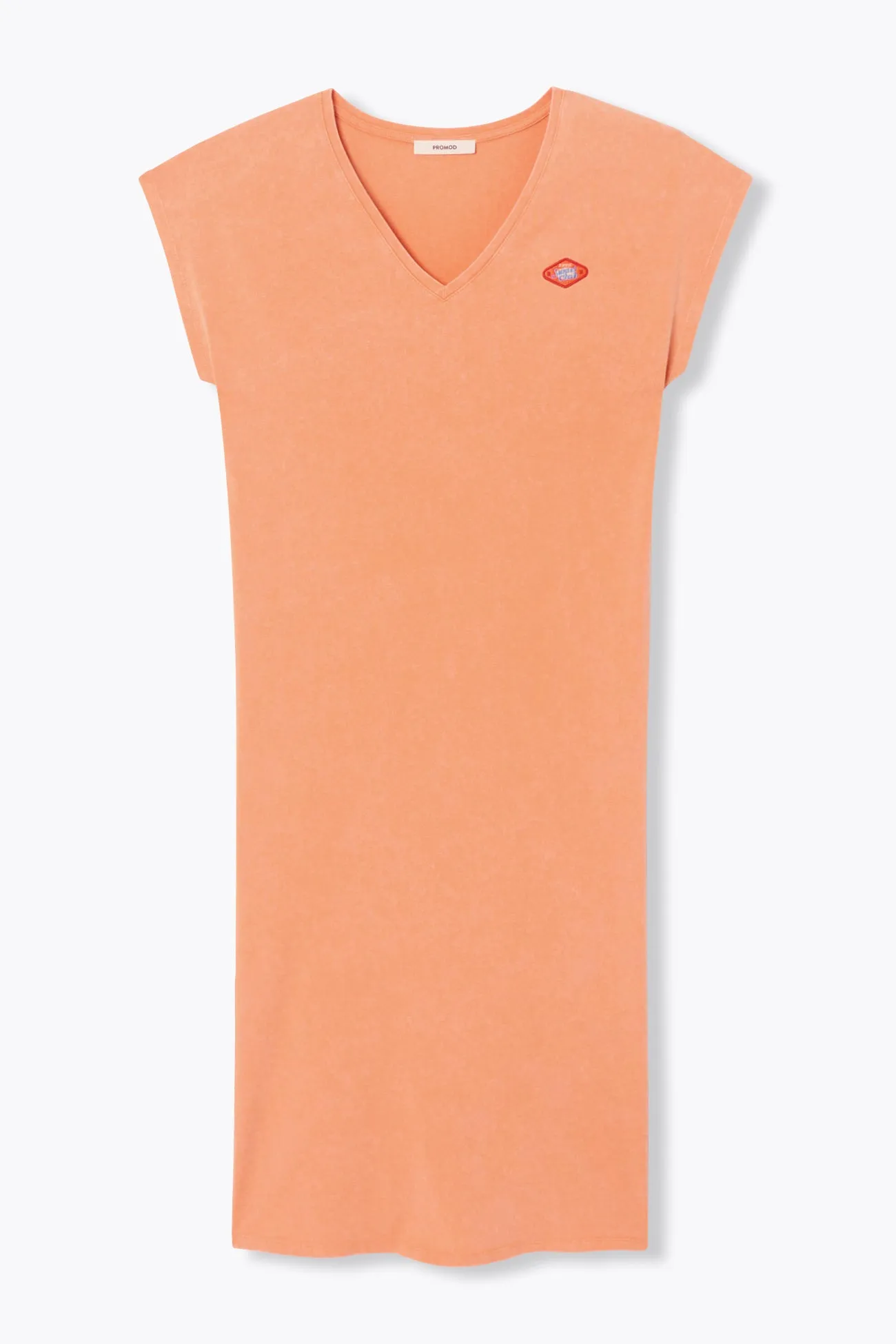 Robe longue en jersey