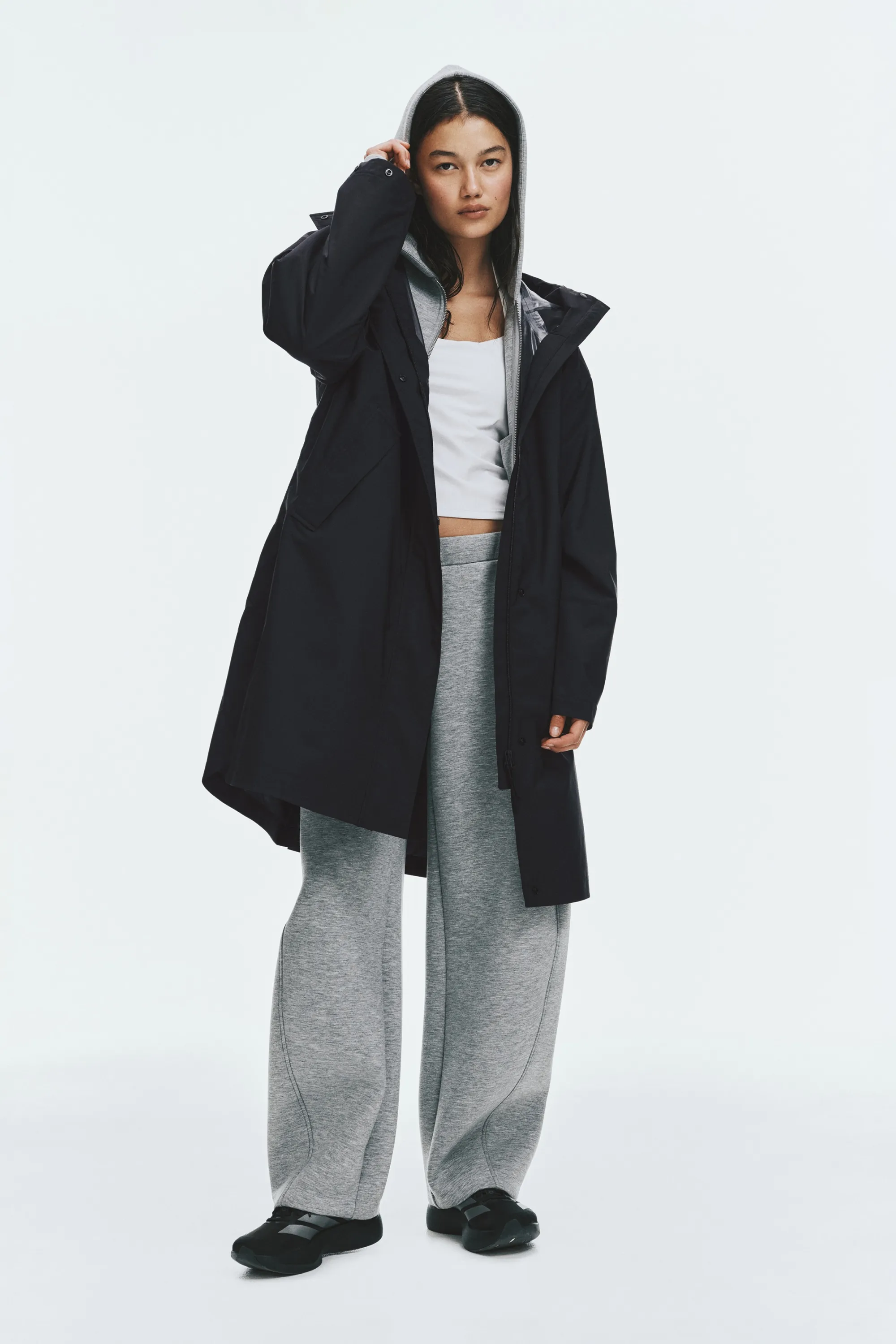 Manteau de pluie Loose Fit StormMove™ - Noir