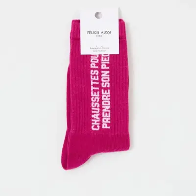 Chaussettes Pour prendre son pied - Félicie Aussi — photo 2