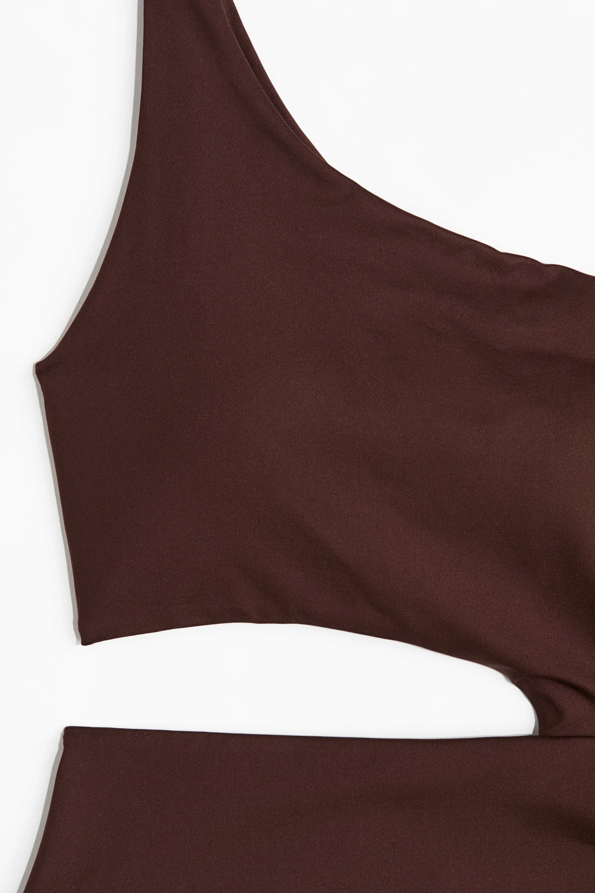 Maillot de bain paddé High leg - Marron foncé