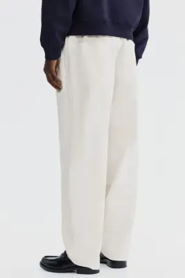 Pantalon Regular Fit en coton mélangé - Beige clair — photo 2