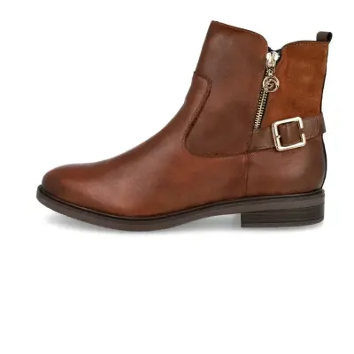 Bottines Remonte D1U71-22 Marron - Cuir Zip Grande Pointure Femme — photo 2