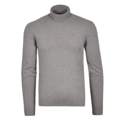 RAGMAN PULL COL ROULE Gris — photo 1