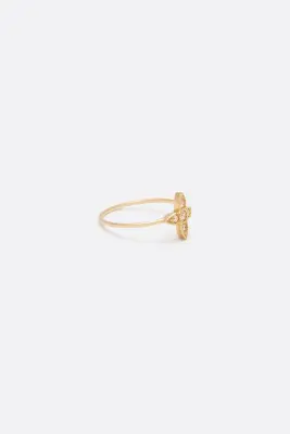 BAGUE VICTORIA - Or rose 18 carats — photo 3
