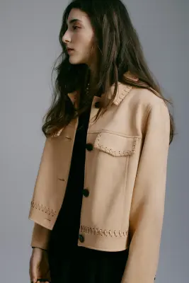 Veste courte - Beige — photo 3