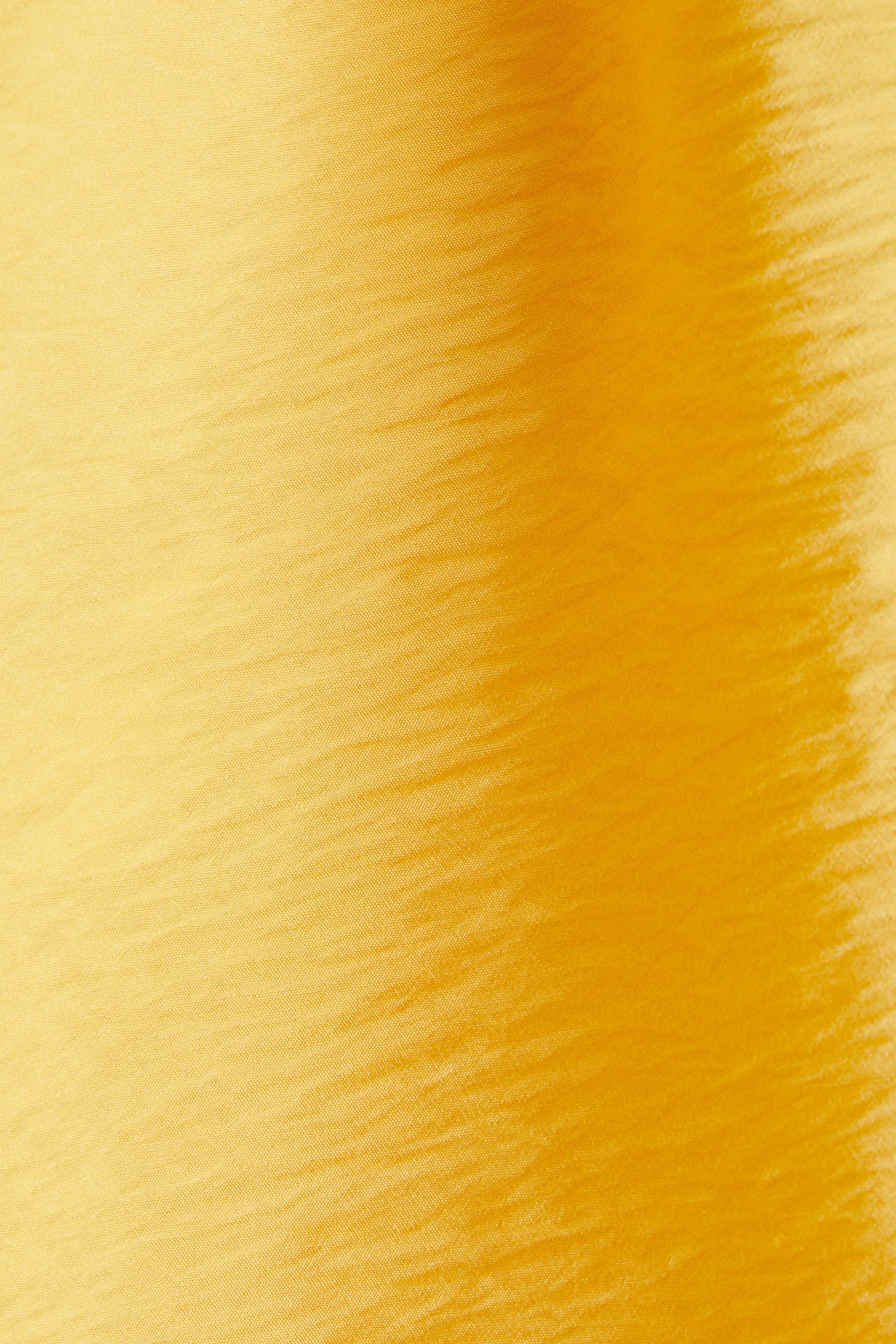 Robe avec jupe évasée - Jaune