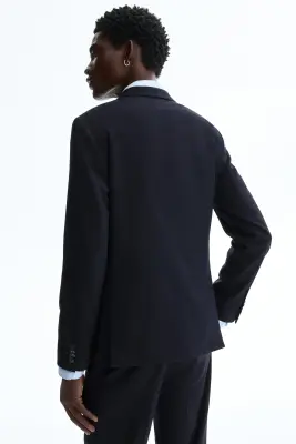 Veste Slim Fit - Bleu marine — photo 3