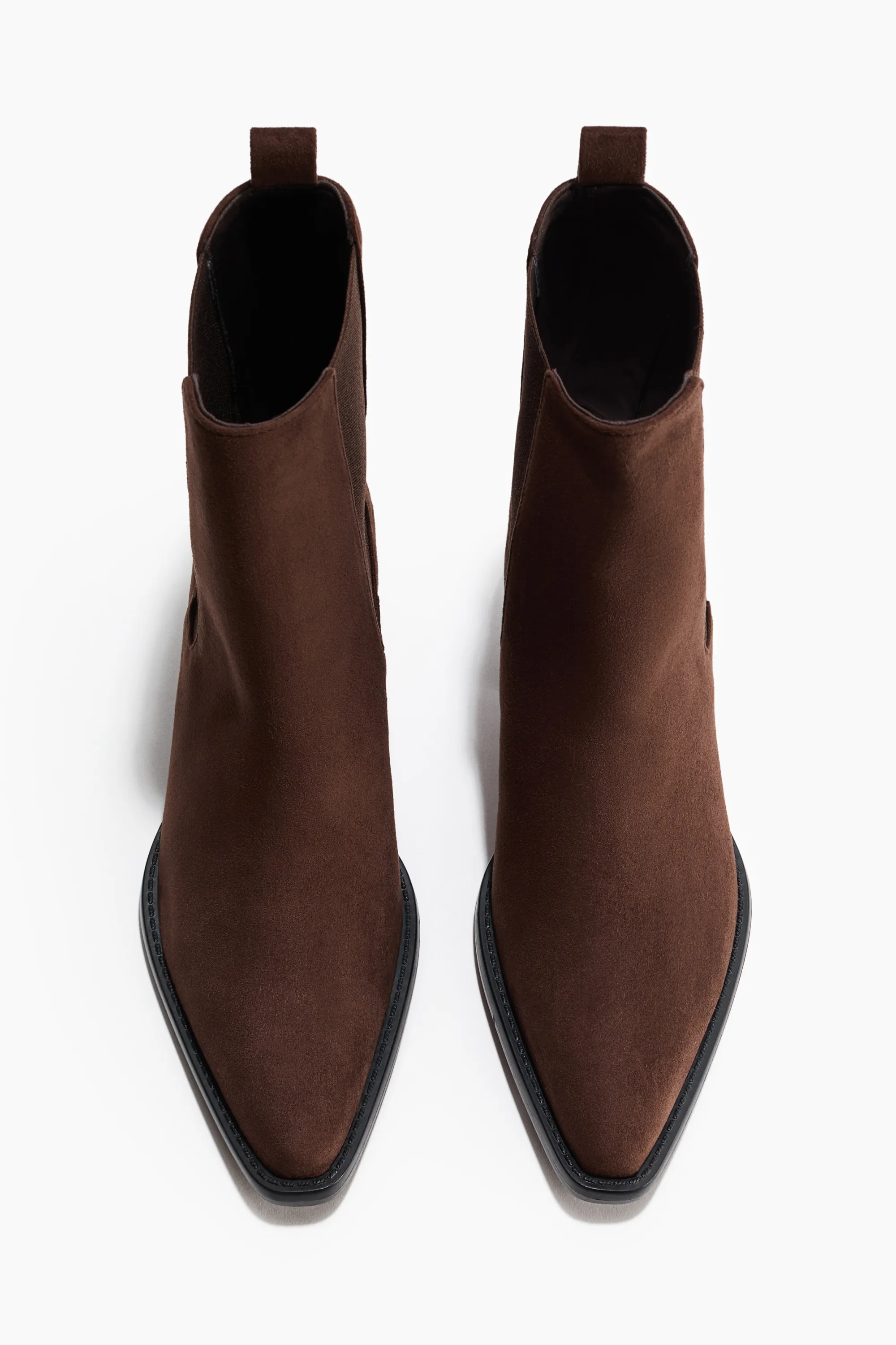Bottines à talon - Marron foncé