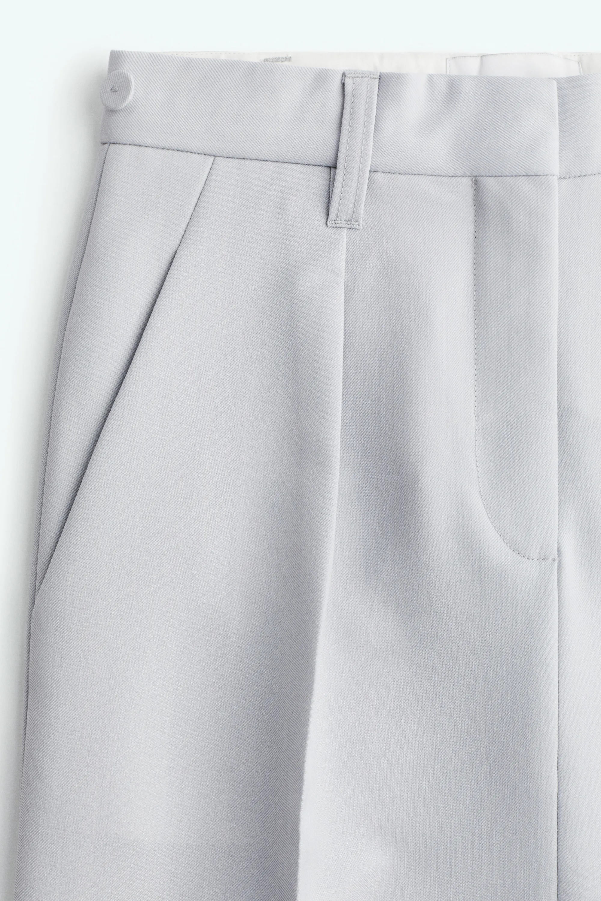 Jupe de tailleur en laine mélangée - Bleu pâle