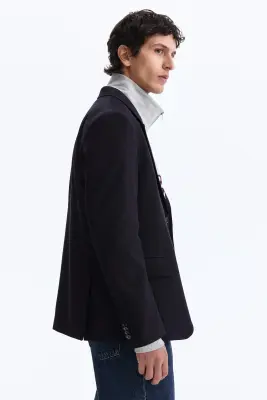 Veste Relaxed Fit - Bleu marine — photo 3