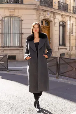 Marcelle Coat - Grey — photo 3