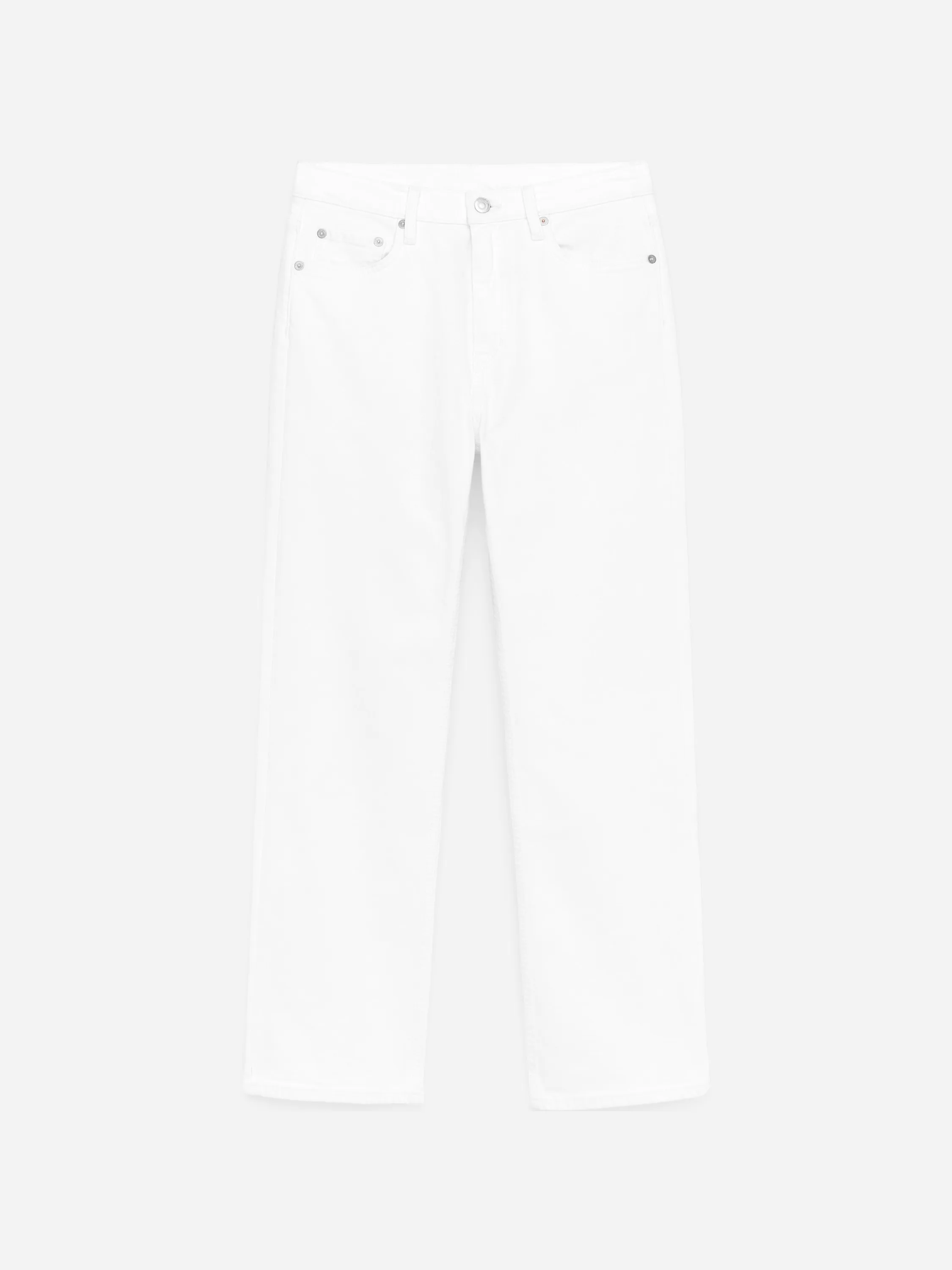 Jean slim raccourci JADE - Blanc