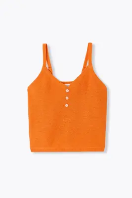 Crop top en maille Femme — photo 1