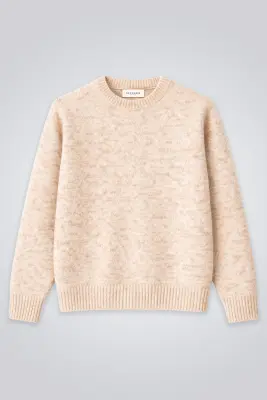 Cézembre – Pull Gaspard Beige Chiné — photo 2