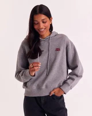 Sweat-shirt Aubin BP eyes gris chiné