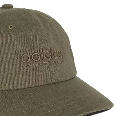 ADIDAS CASQUETTE COTON Kaki — photo 4