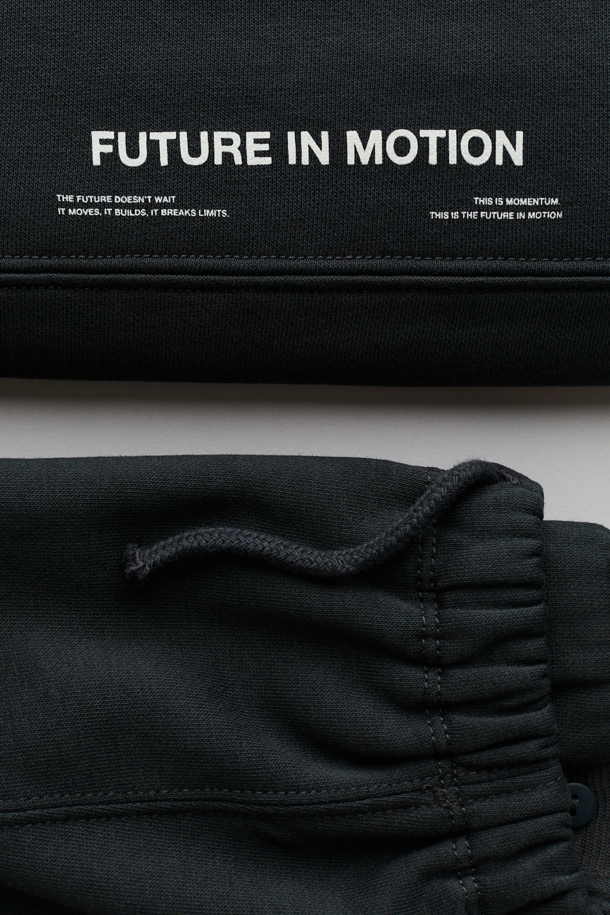 2-piece sweatshirt set - Gris foncé/Future In Motion