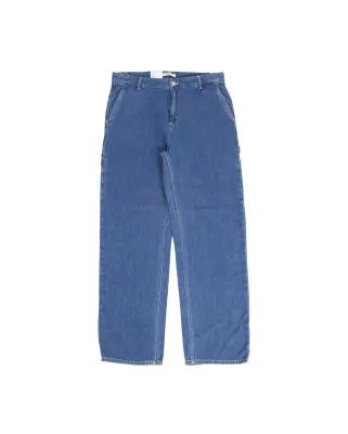 W Pierce Pant Straight Blue Stone Washed — photo 1