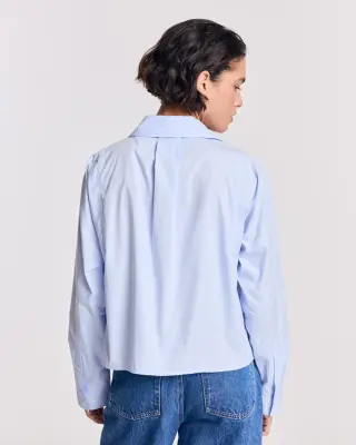 Chemise Eustache bleu ciel — photo 4