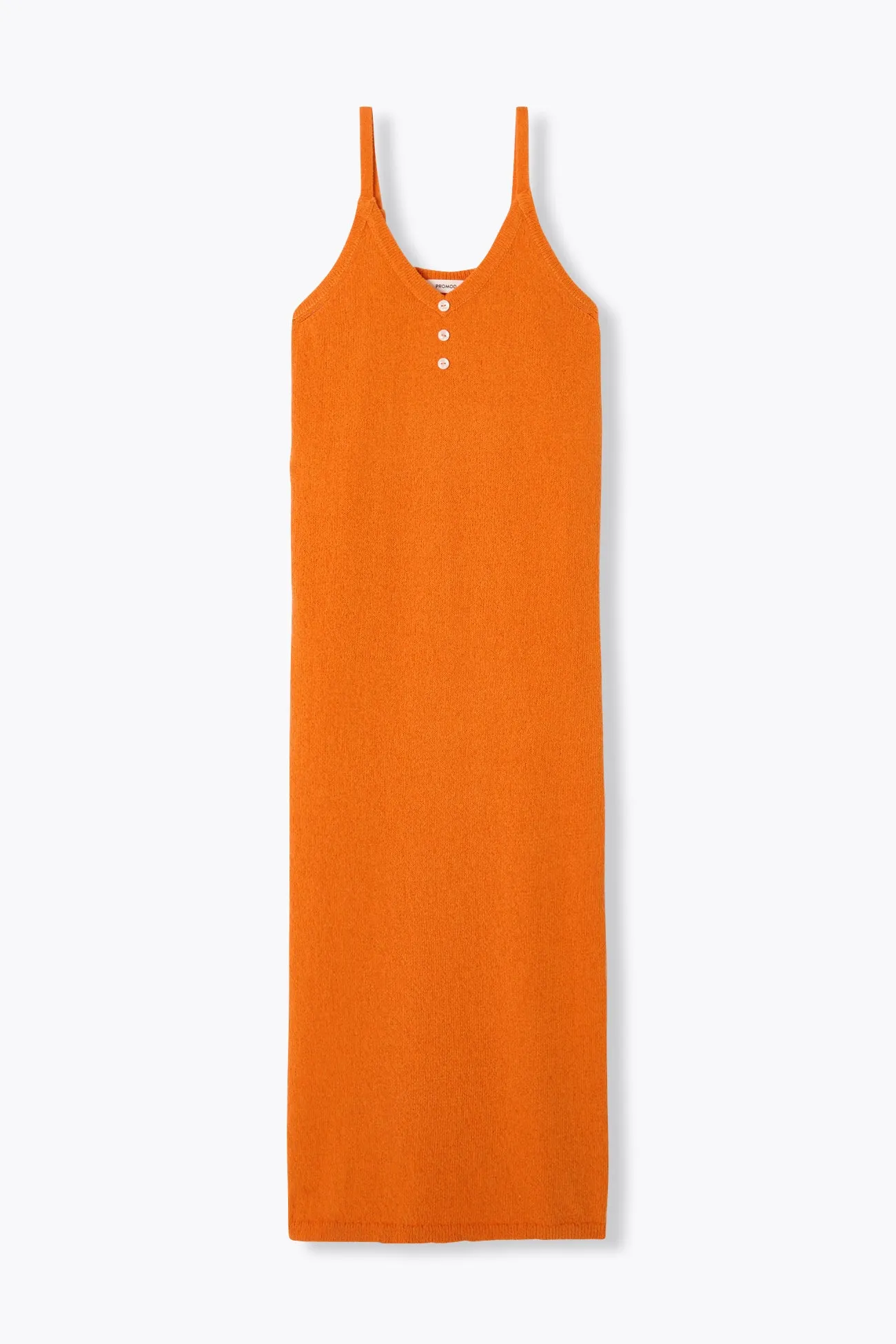 Robe longue en maille Femme