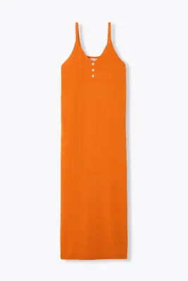 Robe longue en maille Femme — photo 1