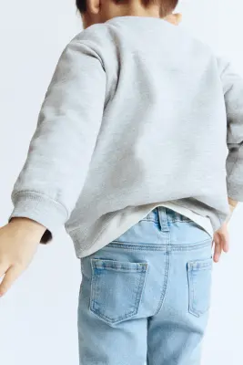 Slim Fit Jeans - Bleu denim clair — photo 3