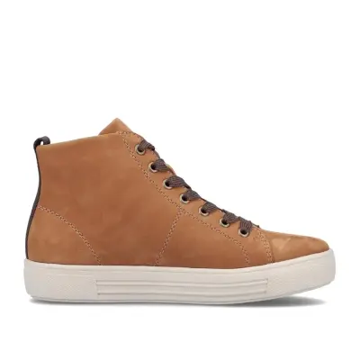 Bottines Remonte D0972-23 Marron - Lacets Zip Grande Pointure Femme — photo 3