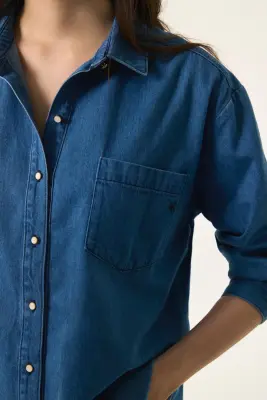 Chemise Loubert Middle Blue — photo 2