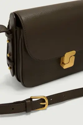 SAC BELLISSIMA MINI KAKI FONCÉ — photo 4