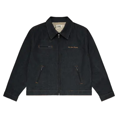 veste the loose co bodyguard raw denim – indigo — photo 1