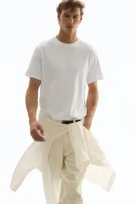 T-shirt Cooling Regular Fit - Blanc — photo 3