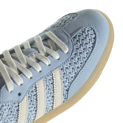 Adidas Samba OG W Clear Sky Off White Gum — photo 5
